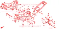 CADRE pour Honda VTR 250 de 2017