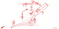 SILENCIEUX D'ECHAPPEMENT pour Honda VTR 250 SPECIAL EDITION de 2017