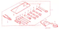OUTIL pour Honda VTR 250 de 1989