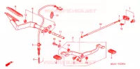 PEDALE pour Honda VTX 1300 S RETRO de 2003