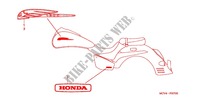 EMBLEME pour Honda VTX 1800 RETRO CAST de 2002