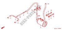 RESERVOIR DE RECYCLAGE DES GAZ (AC) pour Honda VTX 1800 RETRO CAST de 2003