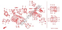 COUVRE CULASSE pour Honda VTX 1800 RETRO CAST de 2003