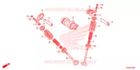 ARBRE A CAMES   SOUPAPE pour Honda XR 125, Electric start de 2012