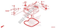 COUVRE CULASSE pour Honda XR 125, Electric start  -3LA- de 2012