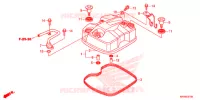 COUVRE CULASSE pour Honda XR 125, Electric start de 2012