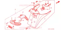 FEU ARRIERE  pour Honda 125 VARADERO série limité de 2004
