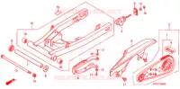BRAS OSCILLANT pour Honda 125 VARADERO LIMITED de 2005