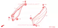 COUVERCLES LATERAUX pour Honda 125 VARADERO LIMITED de 2005