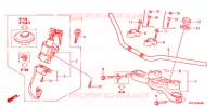GUIDON   TE DE FOURCHE pour Honda 125 VARADERO LIMITED de 2005
