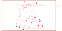 SABOT pour Honda 125 VARADERO LIMITED de 2005
