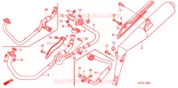 SILENCIEUX D'ECHAPPEMENT  pour Honda 125 VARADERO LIMITED de 2005