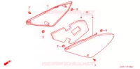 COUVERCLES LATERAUX pour Honda XR 100 MOTARD de 2005