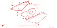 COUVERCLES LATERAUX pour Honda XR 100 MOTARD de 2008