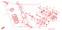 AMORTISSEUR ARRIERE pour Honda XR 100 de 2001