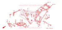 CADRE pour Honda XR 100 de 2001