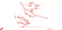 GUIDON pour Honda XR 100 de 2001