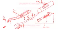 SILENCIEUX D'ECHAPPEMENT pour Honda XR 100 de 2001