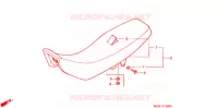 SELLE pour Honda XR 100 de 2001