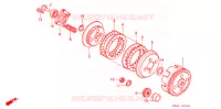 EMBRAYAGE pour Honda XR 100 de 1991