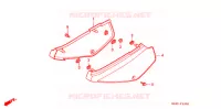 COUVERCLES LATERAUX pour Honda XR 100 de 1994