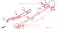 SILENCIEUX D'ECHAPPEMENT pour Honda XR 100 de 1996