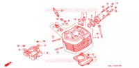 CULASSE pour Honda XR 100 de 1996