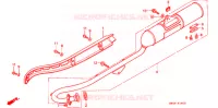 SILENCIEUX D'ECHAPPEMENT pour Honda XR 100 de 1997