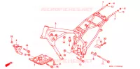 CADRE pour Honda XR 100 de 1997