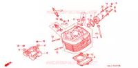 CULASSE pour Honda XR 100 de 1997