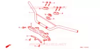 GUIDON   TE DE FOURCHE pour Honda XR 100 de 1997