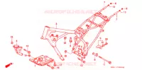 CADRE pour Honda XR 100 de 1998