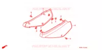 COUVERCLES LATERAUX pour Honda XR 100 de 1999