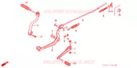 PEDALE   KICK pour Honda XR 100 de 1999