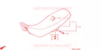 SELLE pour Honda XR 100 de 1999