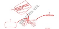 T (3) pour Honda XR 200 R de 2001