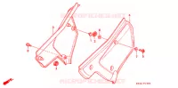 COUVERCLES LATERAUX pour Honda XR 200 R de 2002