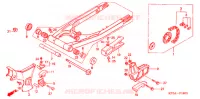 BRAS OSCILLANT pour Honda XR 200 R de 2002