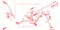 PEDALE pour Honda XR 200 R de 2002