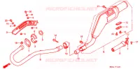 SILENCIEUX D'ECHAPPEMENT ('86 '93) pour Honda XR 200 R de 1987