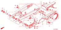 BRAS OSCILLANT pour Honda XR 230 MOTARD de 2008