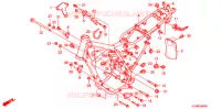 CADRE pour Honda XR 230 MOTARD de 2008