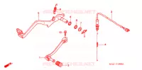 PEDALE pour Honda XR 250 de 2003