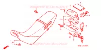 SELLE pour Honda XR 250 de 2003