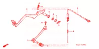 PEDALE pour Honda XR 250 DIRT BIKE de 2005