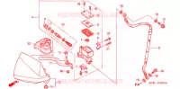 MAITRE CYLINDRE DE FREIN AVANT pour Honda XR 250 DIRT BIKE de 2007