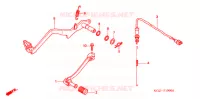 PEDALE pour Honda XR 250 DIRT BIKE de 2007