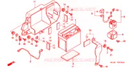 BATTERIE pour Honda XR 250 BAJA de 2003