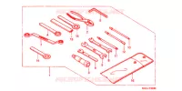 OUTIL pour Honda XR 250 BAJA de 2003