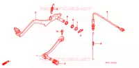 PEDALE pour Honda XR 250 BAJA Without speed warning light de 1995